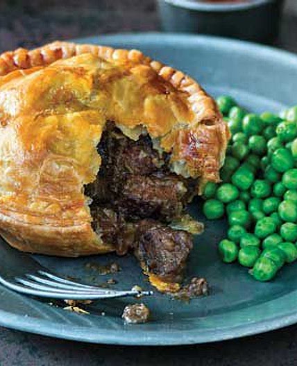 Kangaroo, mushroom and dark ale pies