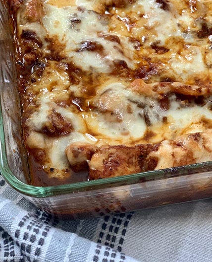 French Onion Chicken Bake