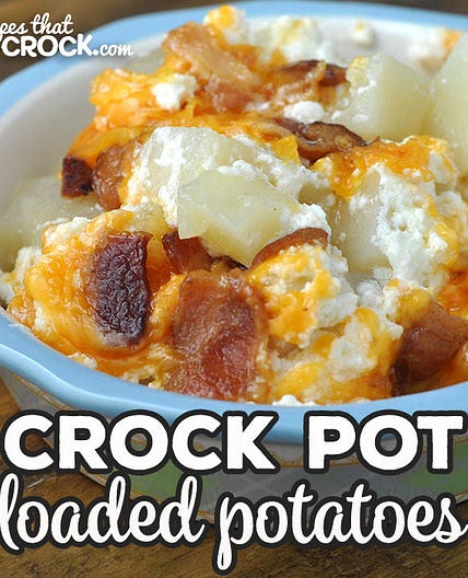 Crock Pot Loaded Potatoes