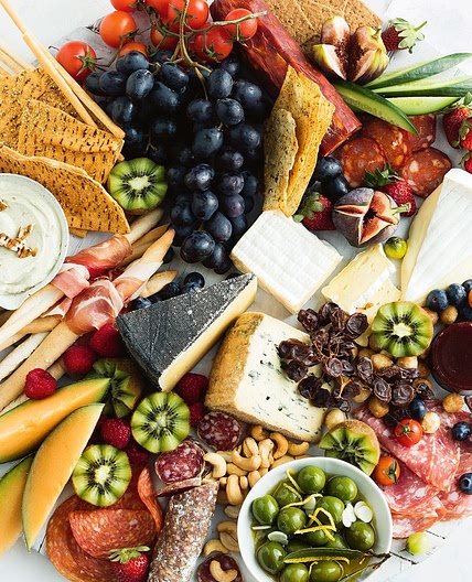 Ultimate cheese platter