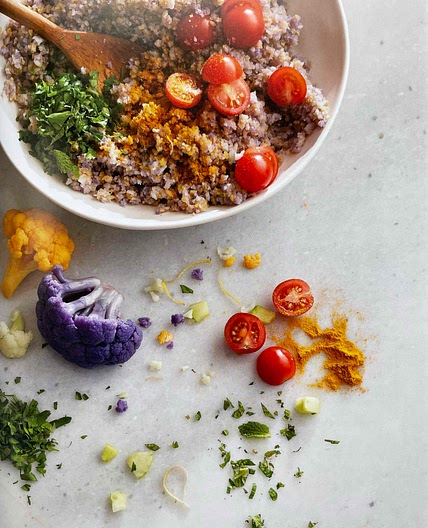 Cauliflower Tabbouleh [HMC]