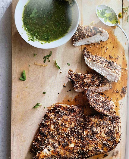 Grilled Chicken with Za'atar [HMC]