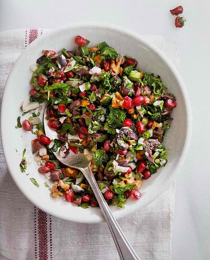 Pomegranate Olive Mint Salsa [HMC]