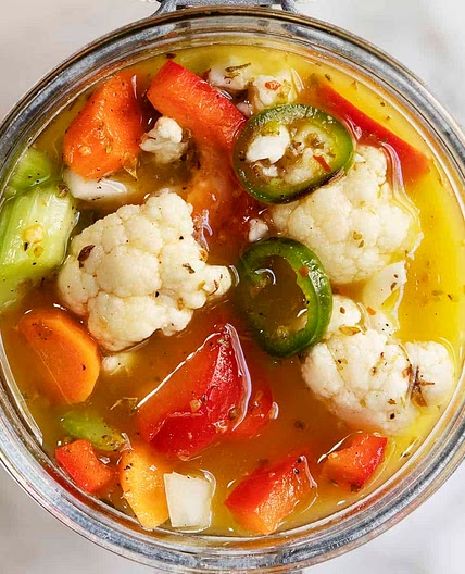 ITALIAN PICKLED VEGETABLES part 2  (GIARDENIERA)