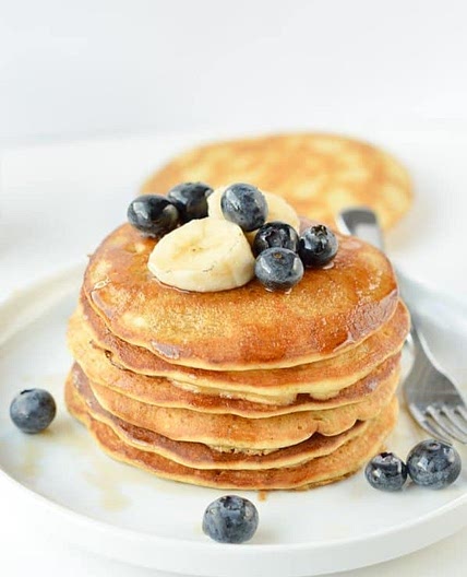 Chickpea flour pancakes