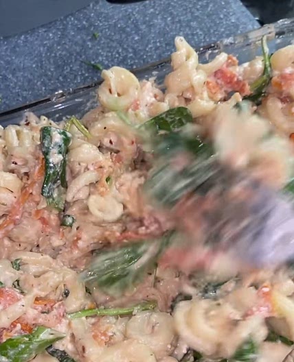Seasoned Feta Pasta
