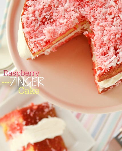 Raspberry Zinger Cake