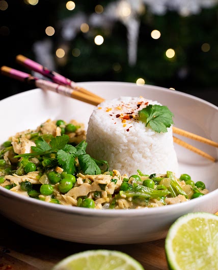 Thai Green Turkey Leftovers Curry by Pureety