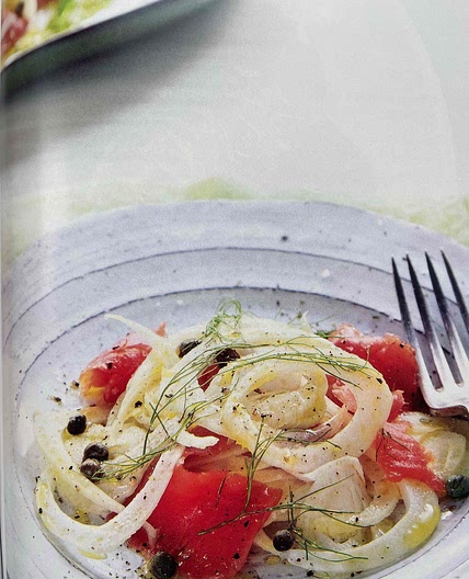 Smoked Salmon [Chicken] and Fennel Salad [CEC]