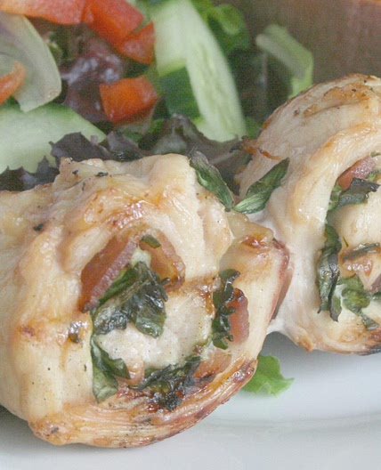 Gluten Free Dairy Free Chicken Pinwheels