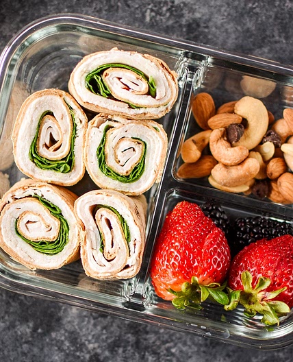 Easy Turkey Pinwheels Meal Prep