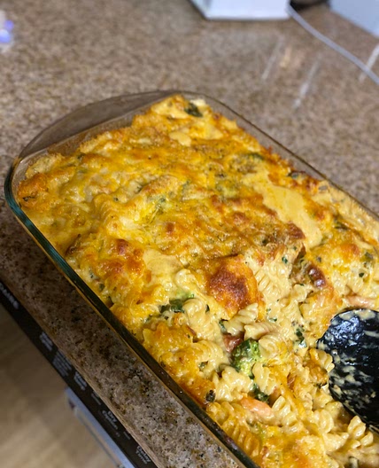Spicy Homemade Trash Can Mac & Cheese 