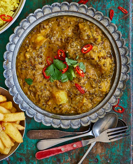 Creamy Lentil & Almond Curry