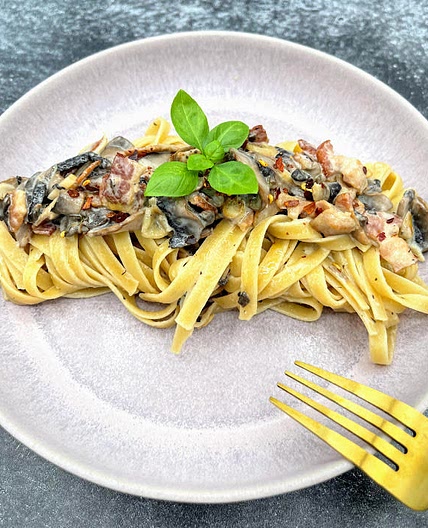 Creamy Mushroom Pasta