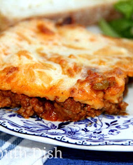 Upside Down Deep Dish Pizza Casserole