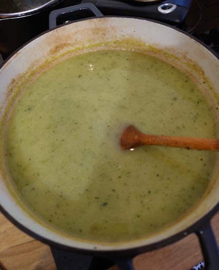 Claire's Courgette Soup