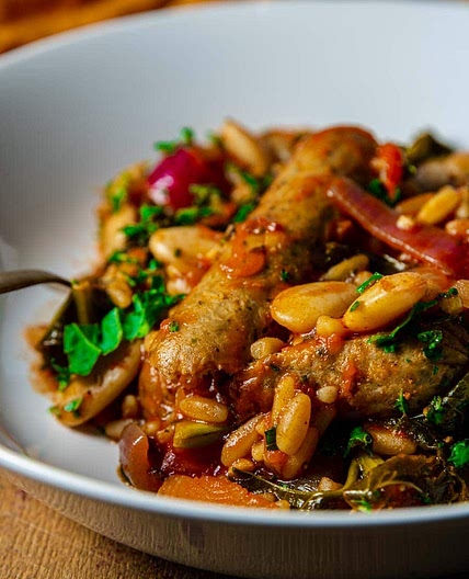 Vegan Sausage Casserole