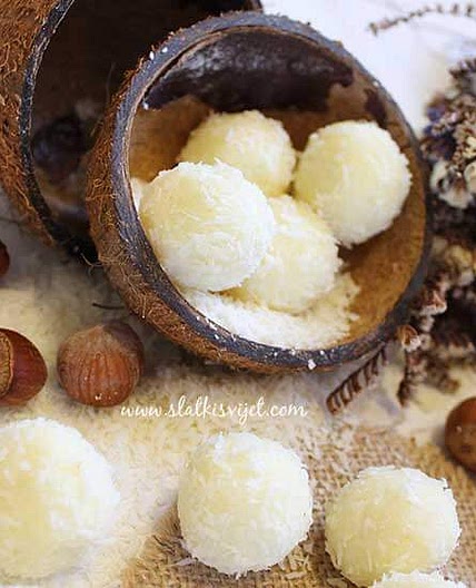 Raffaello kuglice s mlijekom u prahu