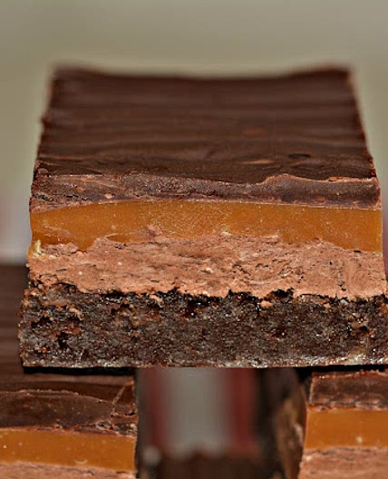 MILKYWAY BROWNIES….4 LAYERS OF YUM!
