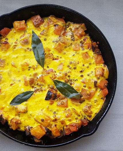 Lentil & Butternut Bobotie