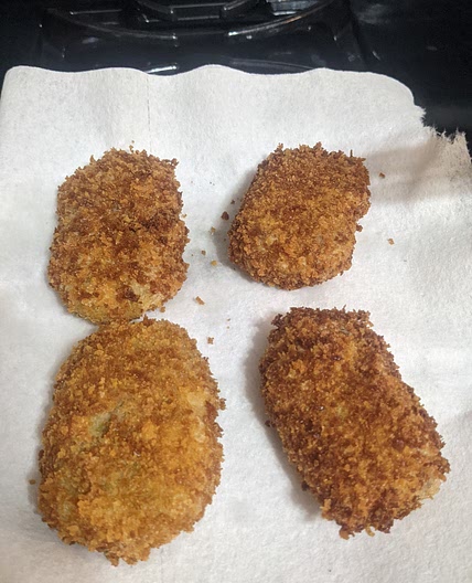 Potato and sausage Croquettes