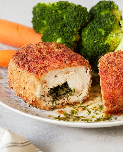 Gluten-Free Chicken Kiev (Kotleti po Kievski)
