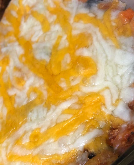 Quinoa, Black Bean, Sweet Potato Casserole