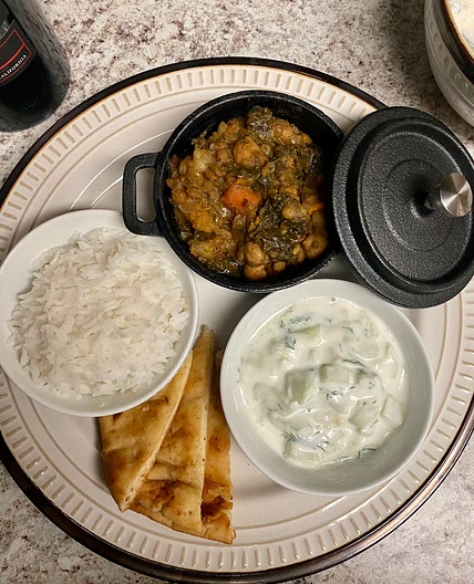 Make-Ahead Vegetarian Moroccan Stew