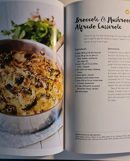 Alfredo Broccoli and Cheese Bake