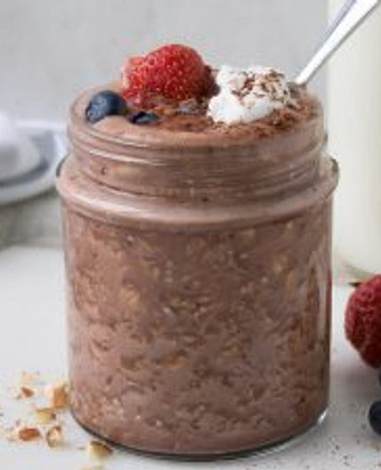 Chocolate Peanut Butter Overnight Oats