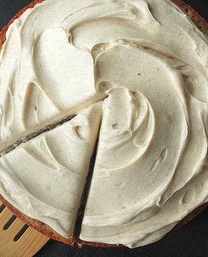 Easy Banana Cake with Brown Butter Cream Cheese Frosting