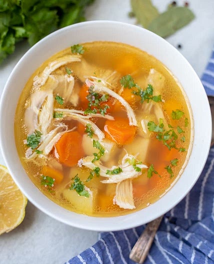 Chicken Soup (Slow Cooked)