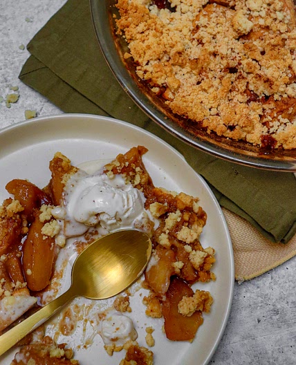 Vegan Apple Cobbler