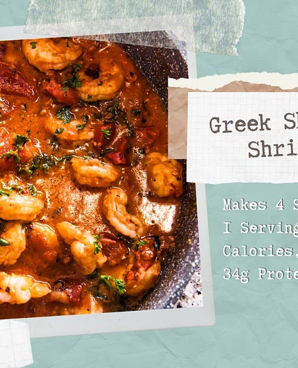 Greek Skillet Shrimp
