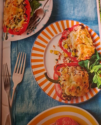 Tuna melt peppers