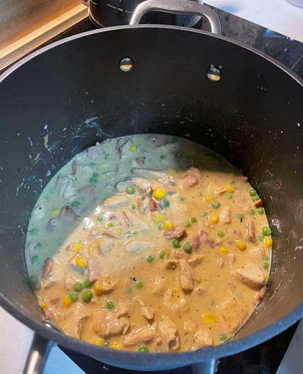 Ant’s chicken pie