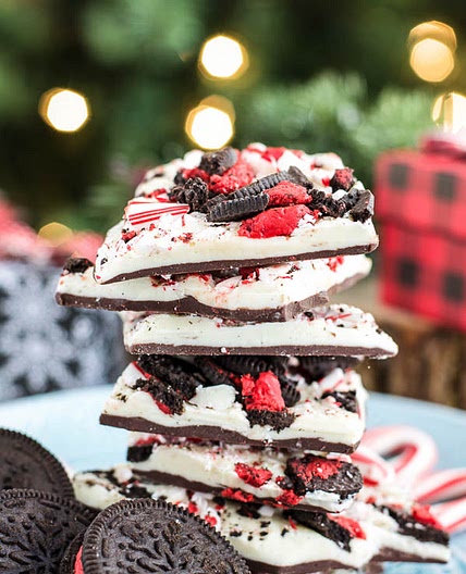 Oreo Peppermint Bark