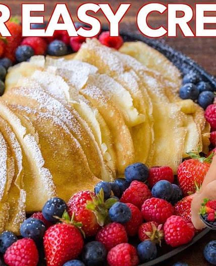 How to make Crepes | Easy Crepe Recipe