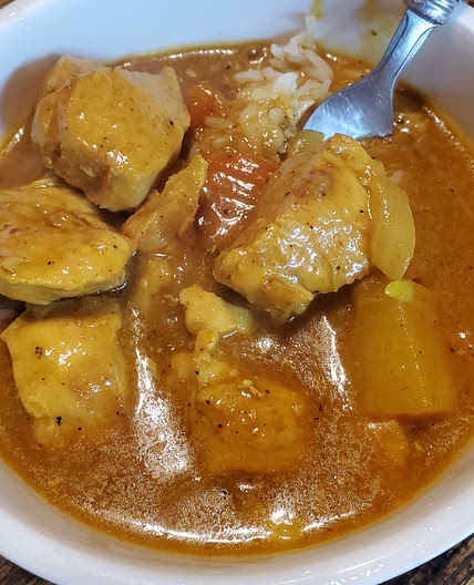 Instapot Chicken Pineapple Curry