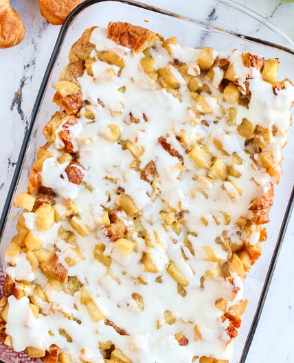 Apple Fritter Breakfast Casserole