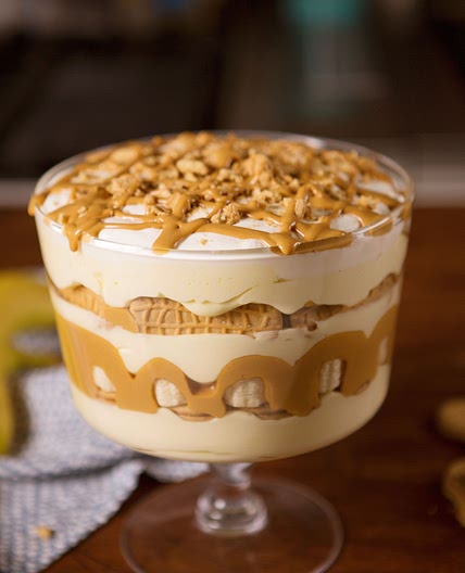 Peanut Butter Banana Trifle