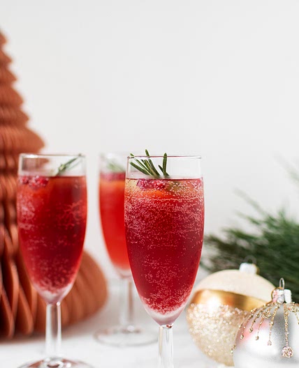 Pomegranate Rosemary Mimosa