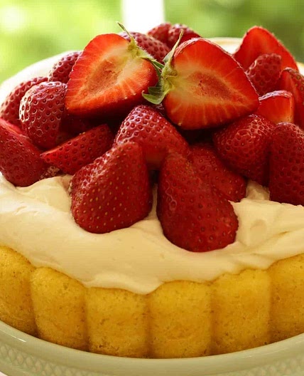 Strawberry Shortcake Charlotte Recipe
