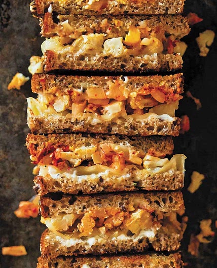 Cauliflower and Kimchi Sandwiches