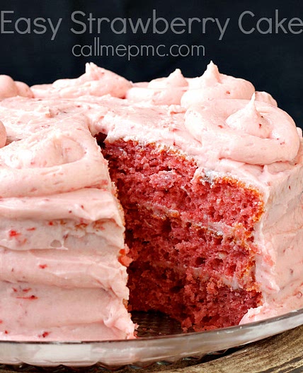 Easy Strawberry Cake