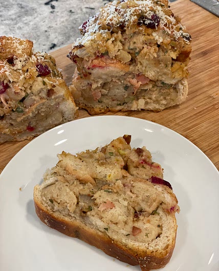 Stuffing Stuffed Bread Bowl