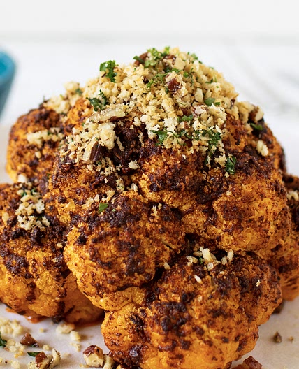 Skillet Roasted Cauliflower