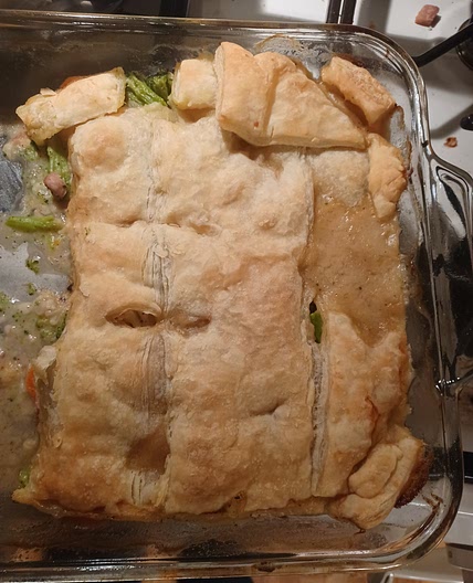 Leftover Ham Pot Pie