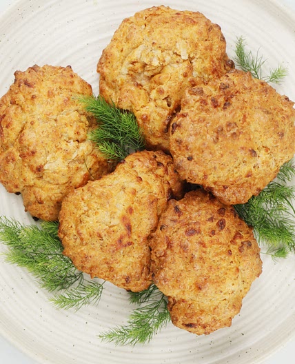 Keto Smokey Drop Biscuits