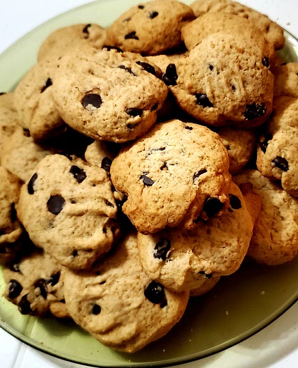Sugar free Gluten free Chocolate Chip Cookies